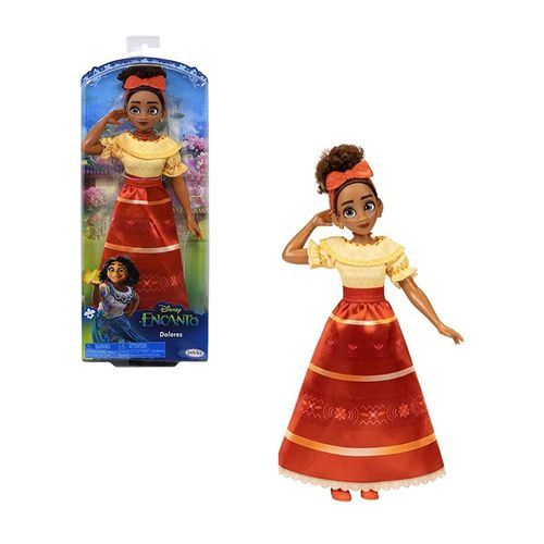 Muñeca Semiarticulado Fashion Doll Con Ropa Dolores Encanto 32 Cm