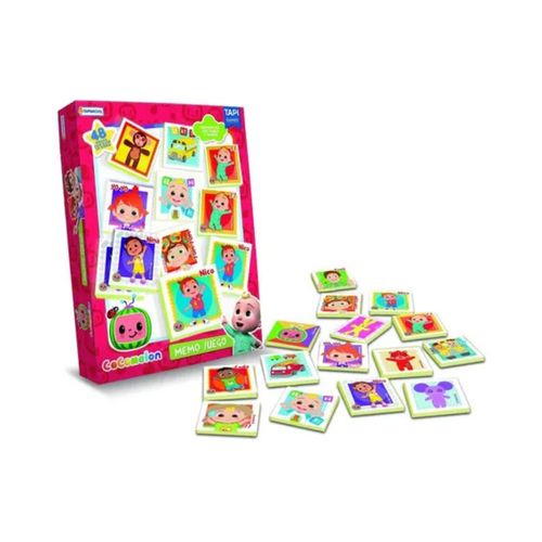 Juego De Memoria Cocomelon Con Base De Goma Eva