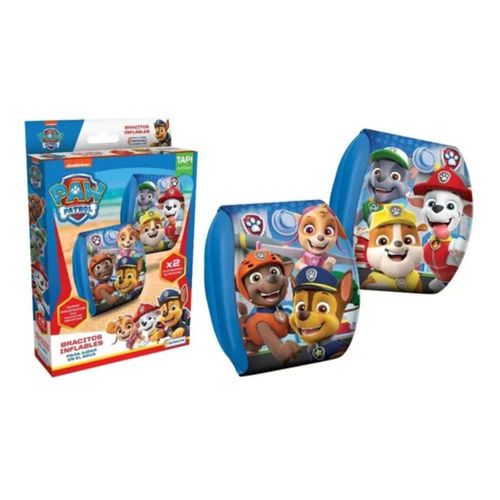 Bracitos Inflables Flotadores Paw Patrol 25 x 15 Cm