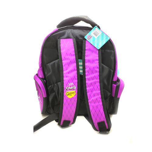 Mochila Escolar Espalda 14" LOL Queens C Line Violeta