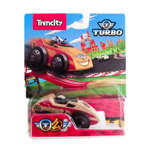 Vehículo Auto Deportivo Turbo 2 Color Rojo Trencity Original