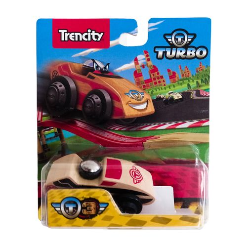 Vehículo Auto Deportivo Turbo 3 Color Negro Trencity Original