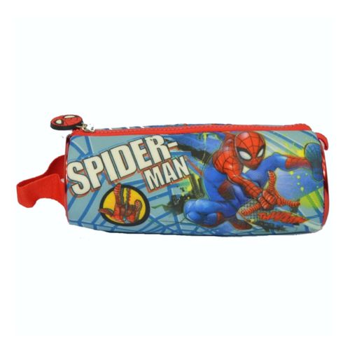 Cartuchera Escolar Tubo Spiderman Marvel