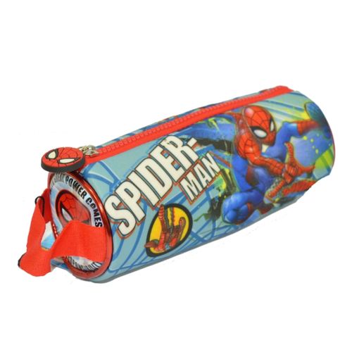 Cartuchera Escolar Tubo Spiderman Marvel
