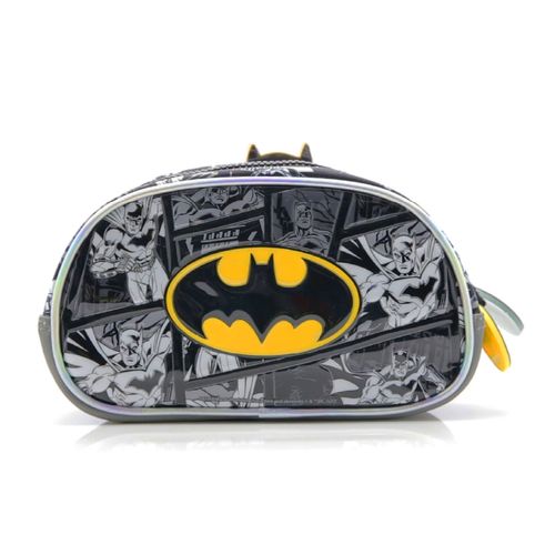 Cartuchera Escolar 3D Doble Cierre Batman DC