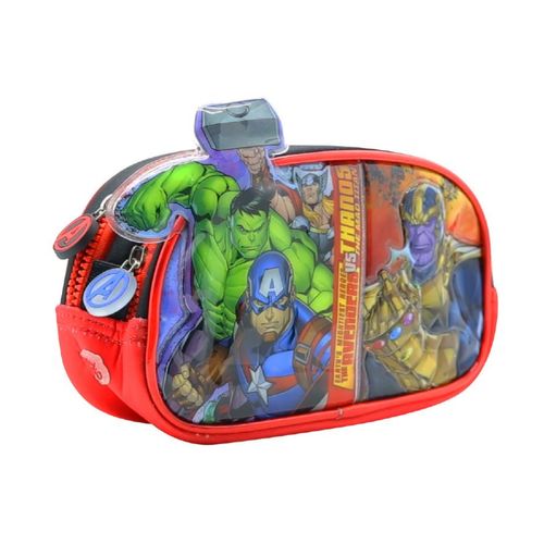 Cartuchera Escolar 3D Doble Cierre Avengers Marvel