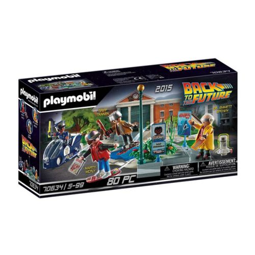 Playset Volver Al Futuro II Con Personajes