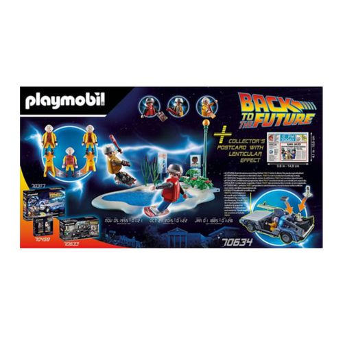 Playset Volver Al Futuro II Con Personajes