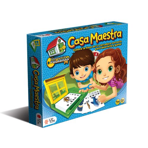 Juego De Mesa Casa Maestra Primeras Palabras
