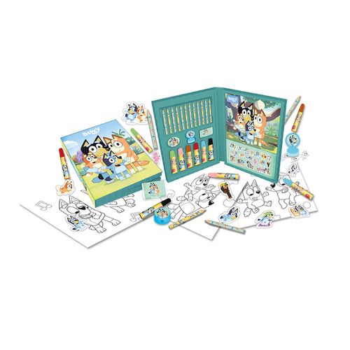 Valija Set De Arte Creativo Full Set Bluey