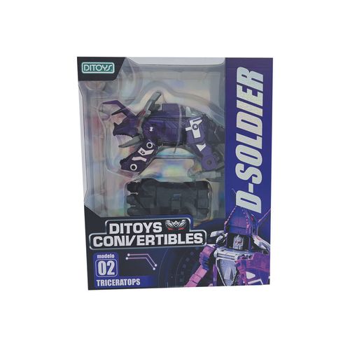 D-Soldier Convertibles Triceratops