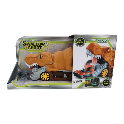 Lanzador De Autos Swallow and Shoot T-Rex