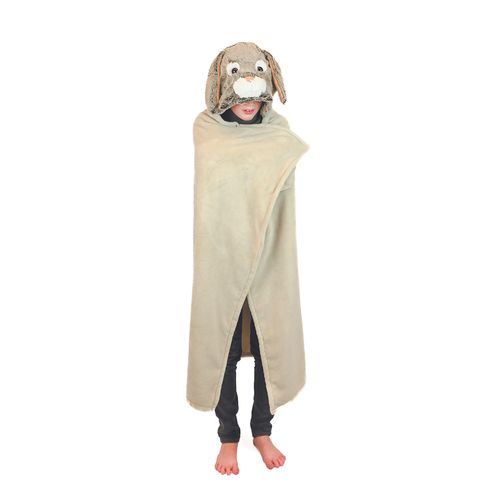 Peluche Animal Hooded Manta 130 CM Cozy Noxxiez Conejo