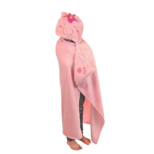 Peluche Animal Hooded Manta 130 CM Cozy Noxxiez Unicornio