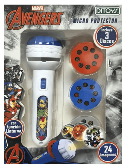 Micro Proyector Avengers Blanco