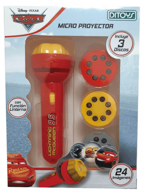 Micro Proyector Cars Rojo
