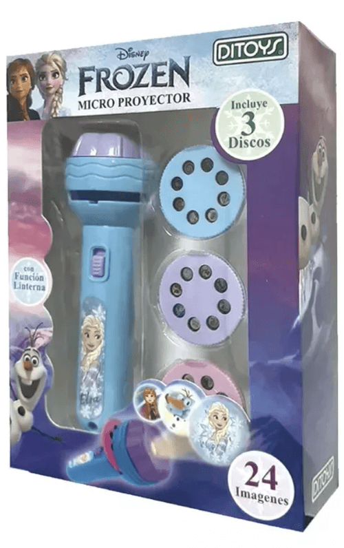 Micro Proyector Frozen Celeste