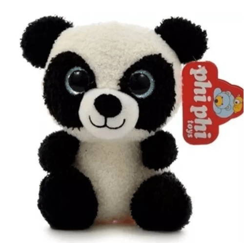 Peluche Animales Sentados 18 Cm Panda