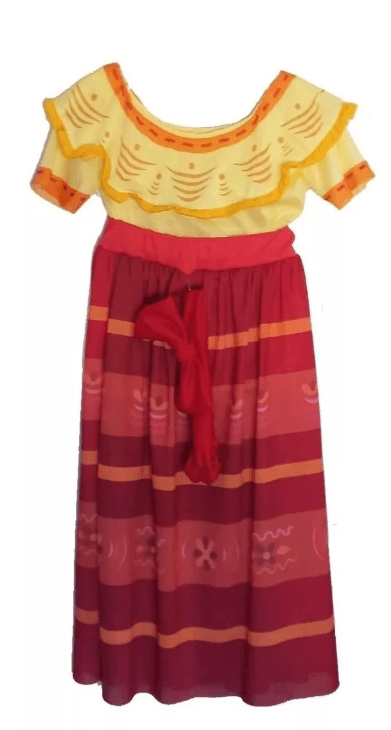 Disfraz Encanto Disney Dolores Talle 1