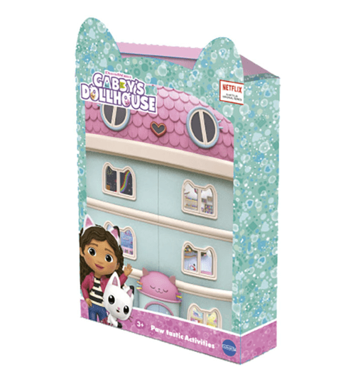Set Gabbys Dollhouse Activdades Paw Tastic Con Figura