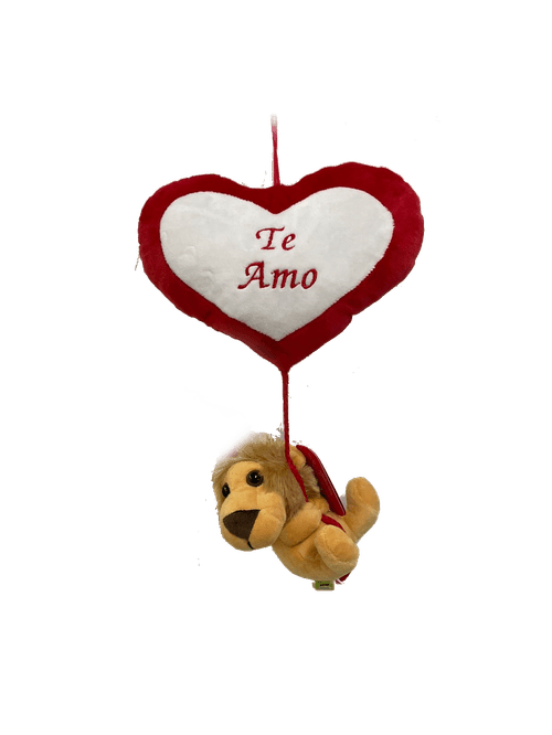 Corazón y Animal Colgante León 38cm