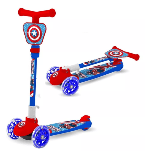 Monopatin Plegable Capitan America