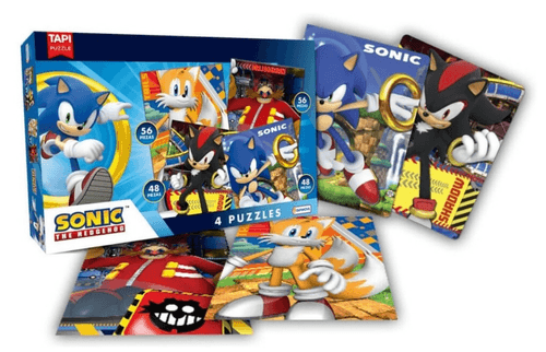 4 Rompecabezas Sonic