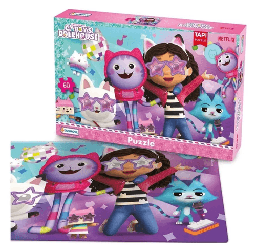 Puzzle Gabby Doll House Gigante 60 Piezas