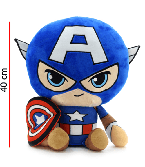 Peluche Capitán América 40cm Marvel