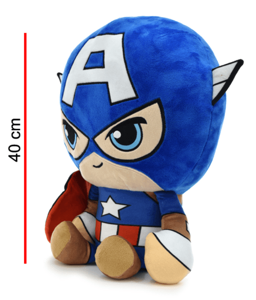 Peluche Capitán América 40cm Marvel