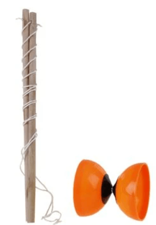 Diabolo de 9cm Naranja