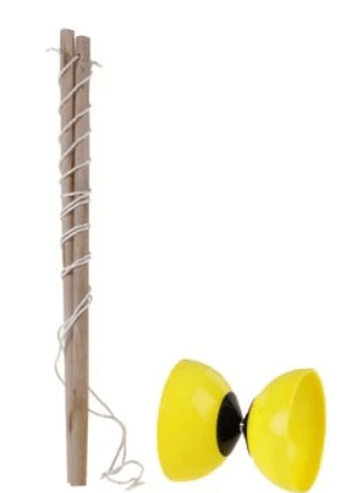 Diabolo de 9cm Amarillo