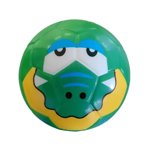 Pelota de Goma Infantil Animalitos Cocodrilo