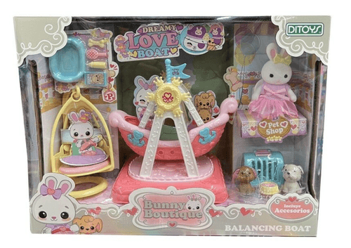 Bunny Boutique Barco Balancing- Cucha Turquesa