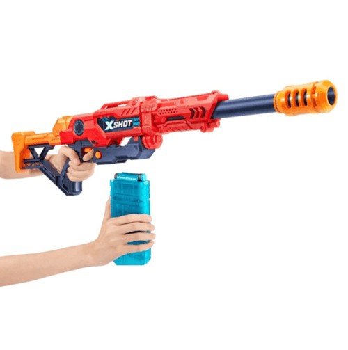 Pistola X-shot Max Attack Roja