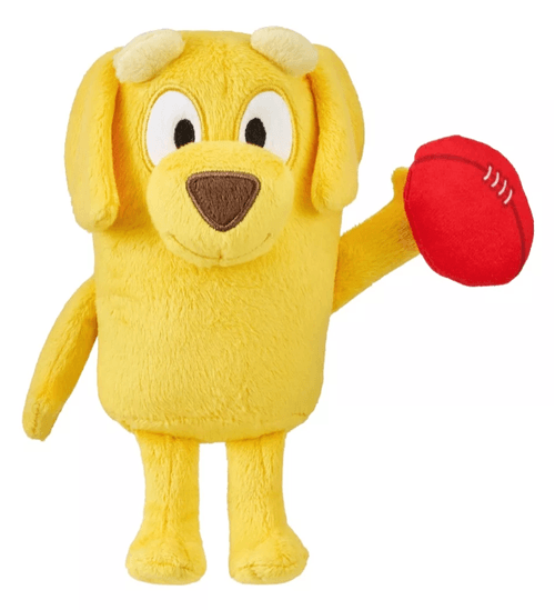 Peluche Bluey Lucky c/pelota 18 cm