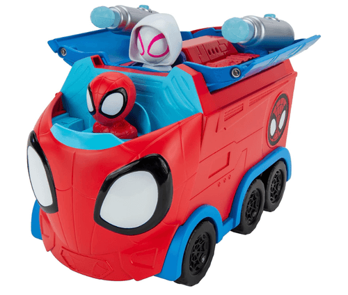 Spidey Y Sus Amigos: Transportador Giratorio De Telarañas
