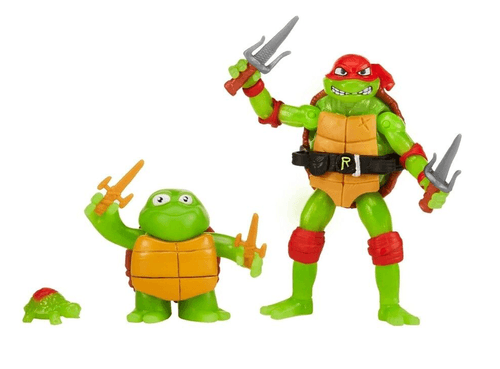 Tortugas Ninja Pack x3 Figuras Raphael