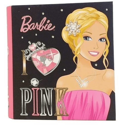 Carpeta Escolar 3 Anillos Barbie Pink