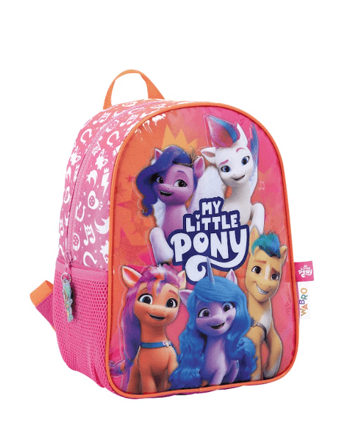 Mochila Espalda My Little Pony 12” Rosa y Naranja