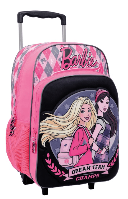 Mochila Carro Barbie 16” Negro