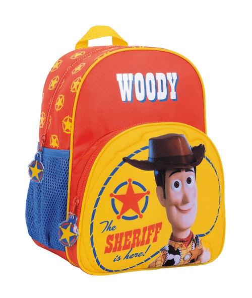 Mochila Toy Story Woody Espalda 12” Roja