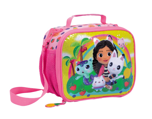 Lonchera Gabby’s DollHouse Rainbow Rosa