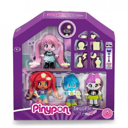 Pinypon Terrific Friends 4 Figuras