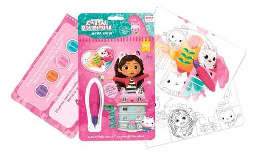 Libro de Actividades Agua Wow Gabby Doll House