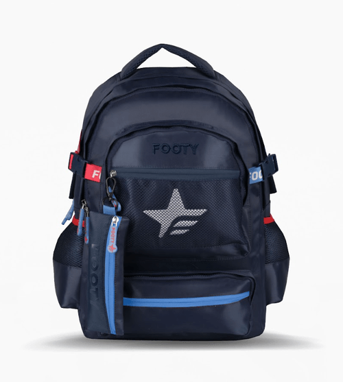 Mochila Espalda Footy Big Kids 18” Star Azul