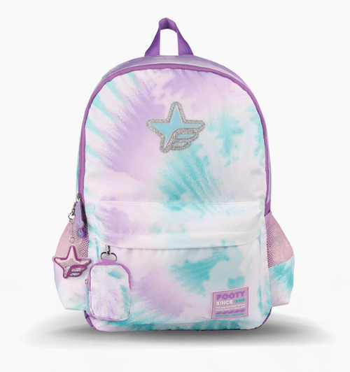 Mochila Espalda 18” Footy Big Kids Batik Lila