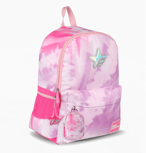 Mochila Espalda 18” Footy Big Kids Batik Fucsia