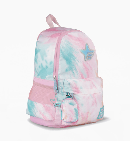 Mochila Espalda 18” Footy Big Kids Batik Rosa