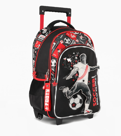 Mochila Carro 18” Footy Dinamic con Luz Led Rojo